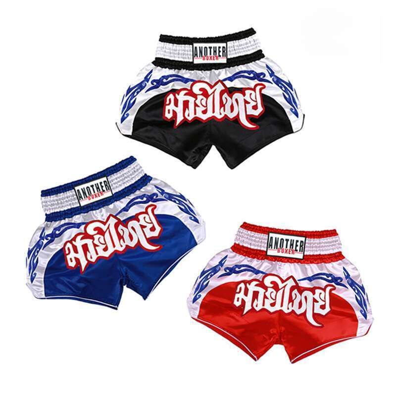 Autentsed Muay Thai lühikesed püksid Patchwork poksipüksid ONE võistluspüksid MMA treeningriiete trend_voghion.com