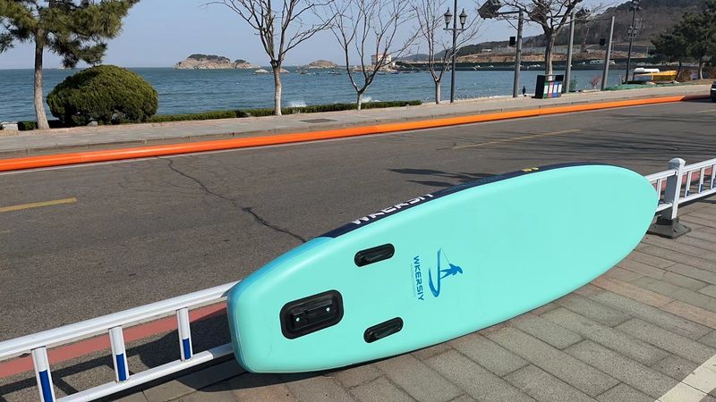 inflatable paddle board 10'6 including sup paddle, paddleboard backpack, pump, leash_voghion.com