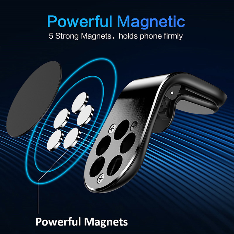 Magnetic car phone holder, air vent, magnetic car phone holder, GPS smartphone holder, car holder, Samsung, Xi_voghion.com