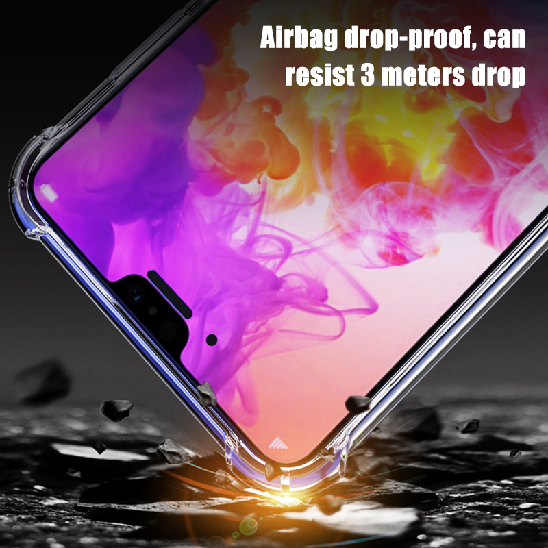 Luxe schokbestendig siliconen hoesje voor Huawei P30 P20 Lite Pro P20 P Smart 2019 Honor 10 Lite_voghion.com