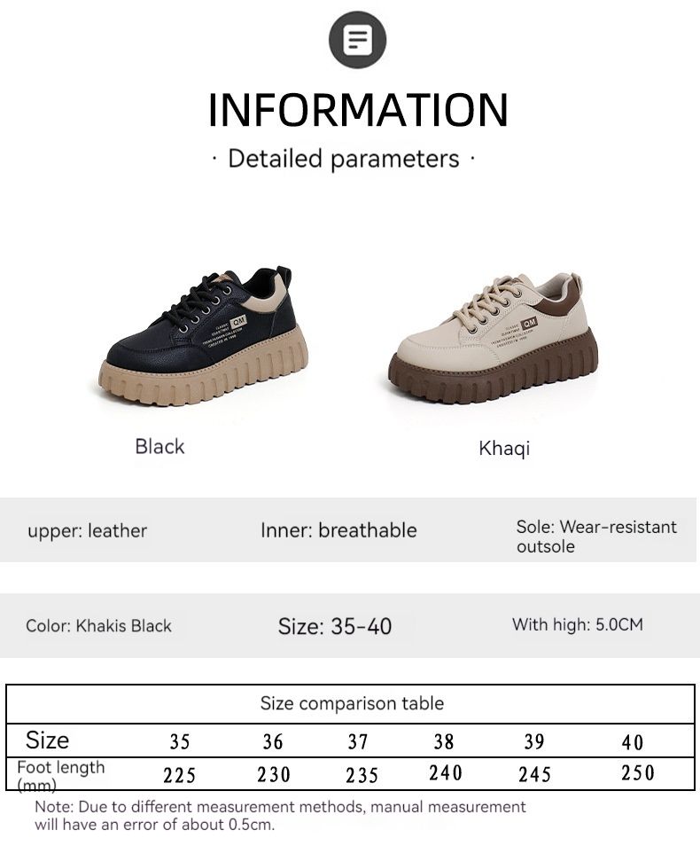Die neueste Internet-Berühmtheit von 2024 New Student Korean Edition Instagram Trendy Vielseitige Dicke Sohle Board Frühling und Herbst Casual_voghion.com