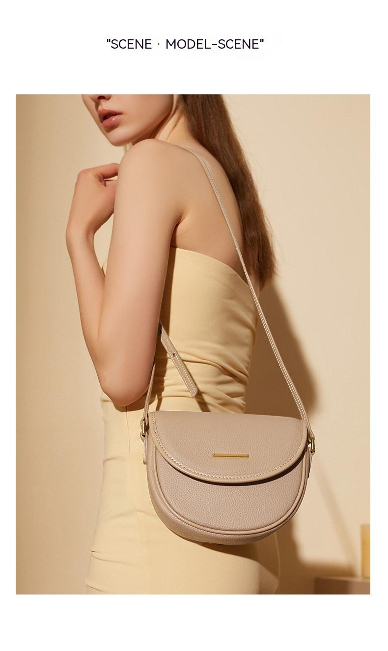 Shoulder Bag 2023 Top Quality New Top Layer Cowhide Light Casual Mini Bag Summer All-match Messenger Bag High-end Women's Bag_voghion.com