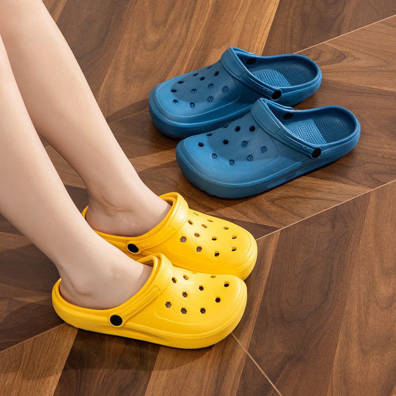 Scarpe estive con i buchi, borse da nuoto in EVA da uomo e da donna, scarpe da spiaggia e da giardino, pantofole traspiranti e alla deriva_voghion.com