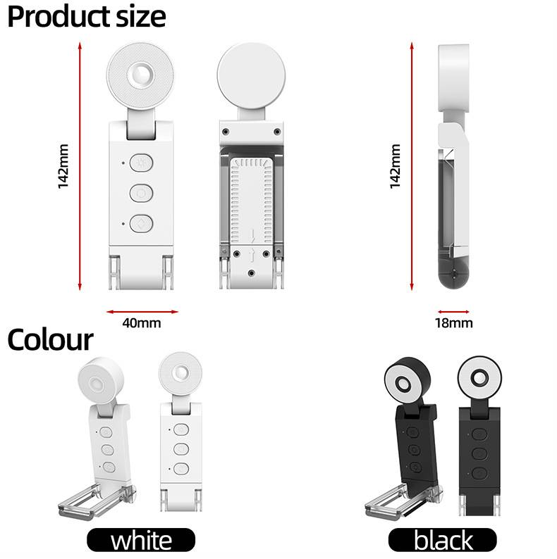 Home & Garden Creative Folding Mini Lighting Flashlight Bookmark Light Dual Purpose Portable Night Light Dual Purpose Reading Book Light_voghion.com