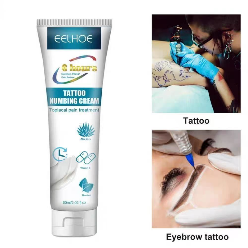 Crème anesthésiante pour le retrait temporaire des tatouages EELHOE pour le corps_voghion.com