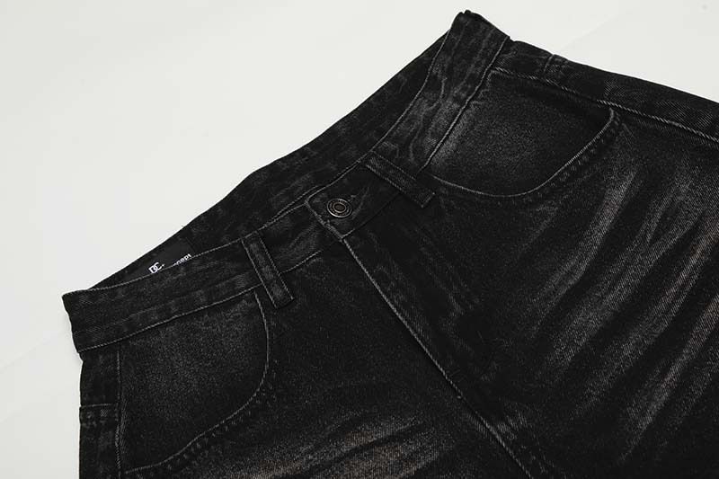 Unisex Vintage Washed Jeans – Retro Loose Fit Wide-Leg Denim Pants With Cat Whisker & Blade Wash (S-XXL, Multiple Washes)_voghion.com