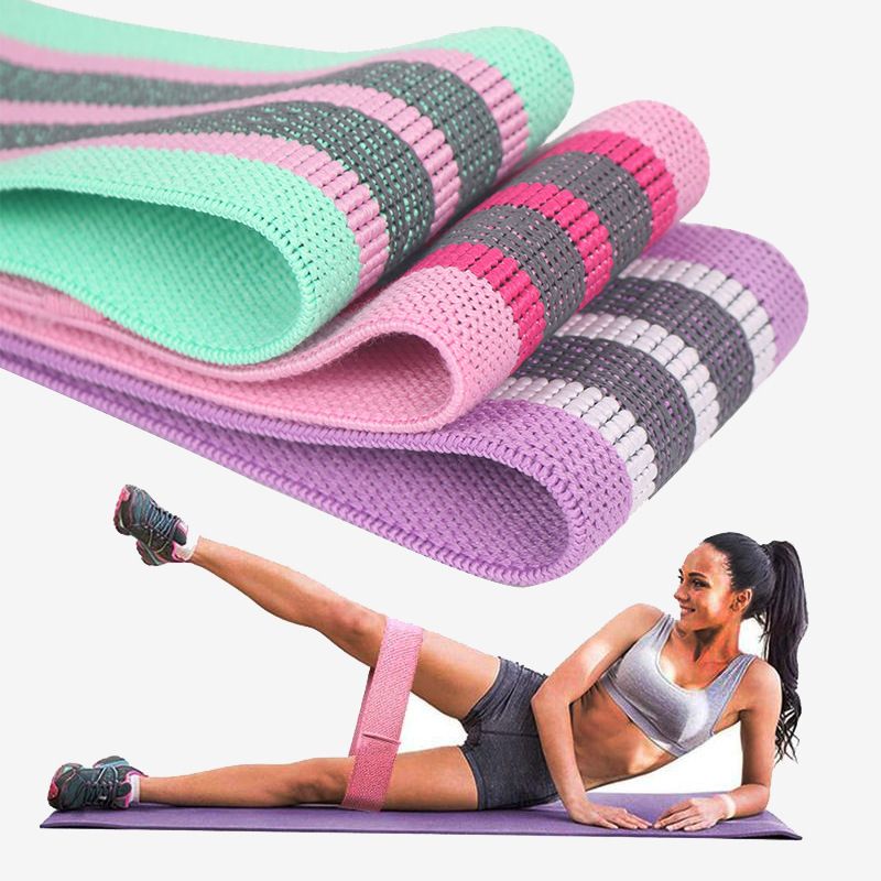 Circle Deep Squat Training Loop Elastisches Widerstands-Glute-Band-Set_voghion.com