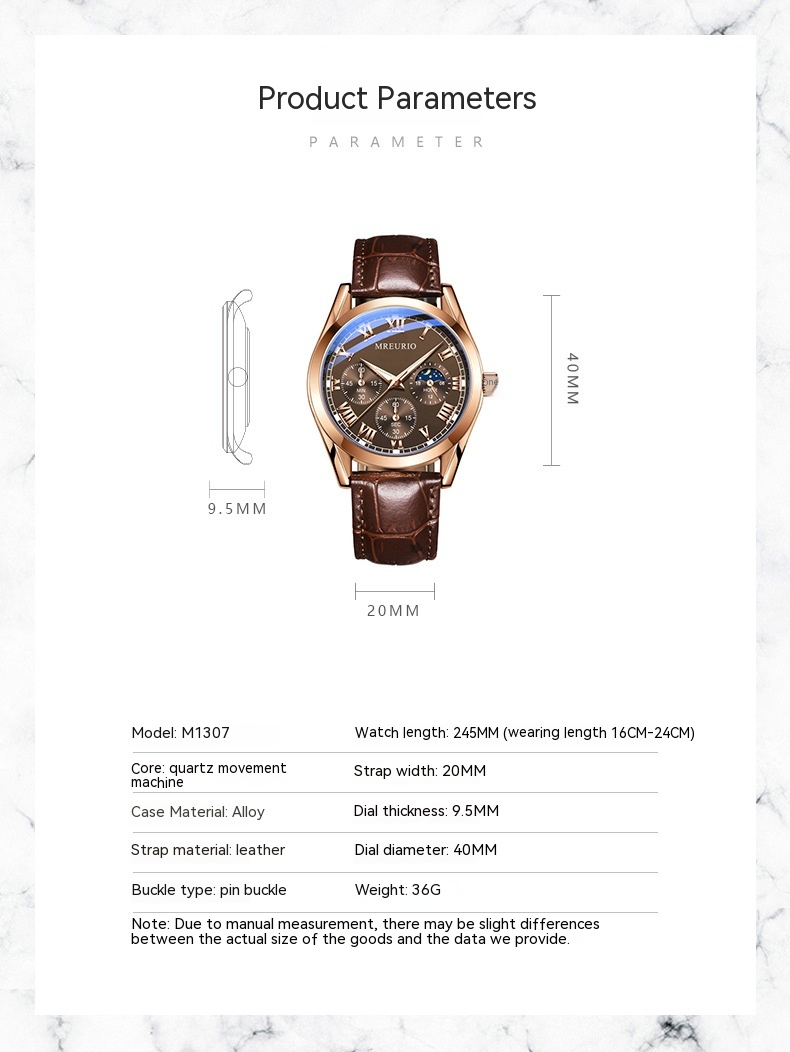 Nuovo orologio di vendita caldo Orologio da lavoro Orologio da uomo Orologio da uomo Cintura Orologio da uomo al quarzo Orologio da uomo di moda e temperamento_voghion.com