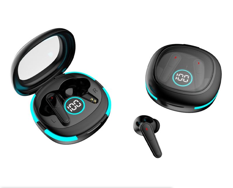 TWS Bluetooth Wireless Earbuds Dual Mic ENC Earphones For Android & IPhone_voghion.com