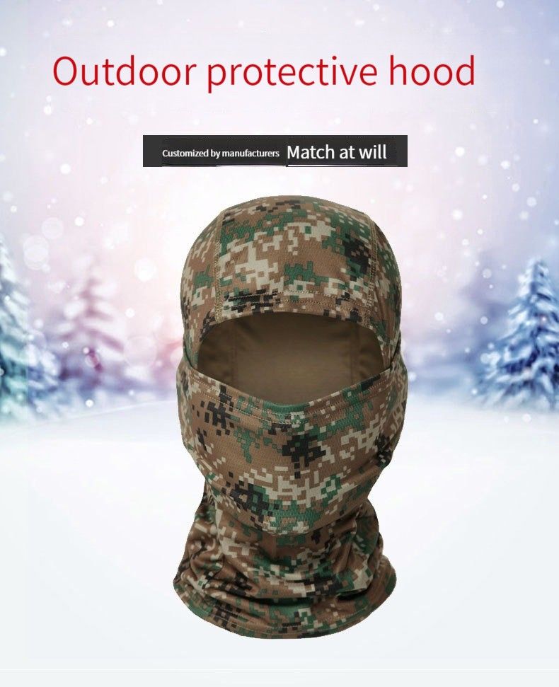 Sturmhaube Camouflage Vollgesichtsmaske Wargame CP Hut Jagd Fahrrad Radfahren Armee Multicam Bandana Hals Gamasche_voghion.com