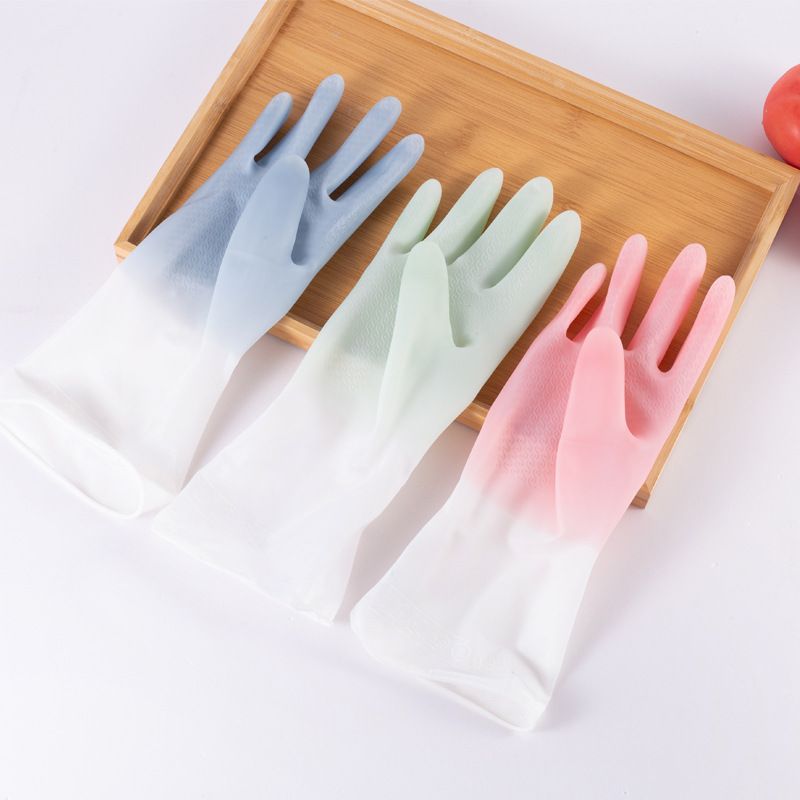 Palm Thickened Household Dishwashing For Women Men, Waterproof And Durable, Summer Kitchen Laundry Cleaning Gloves_voghion.com
