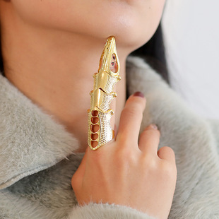 Mulheres de luxo unhas anel moda bowknot junta anel de unhas decoração ponta da arte do prego charme coroa flor cristal strass dedo prego_voghion.com