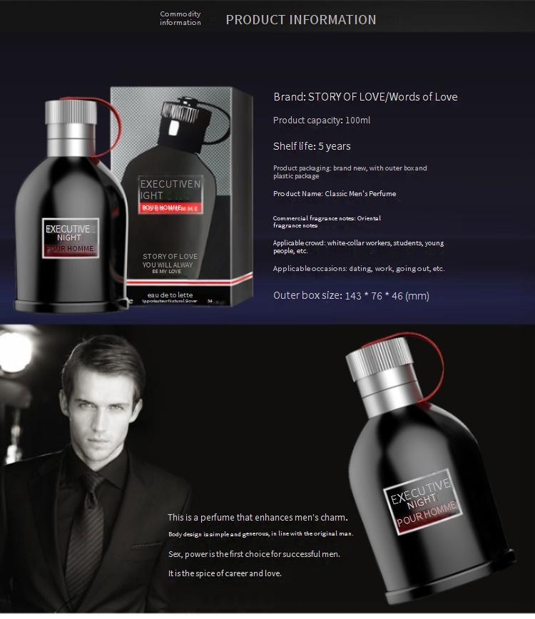 Schéinheet & Gesondheet Flower Story Köln Männerparfum 100ml Frëschen an dauerhaften liichte Parfum Männerparfum One Piece Dropshipping_voghion.com