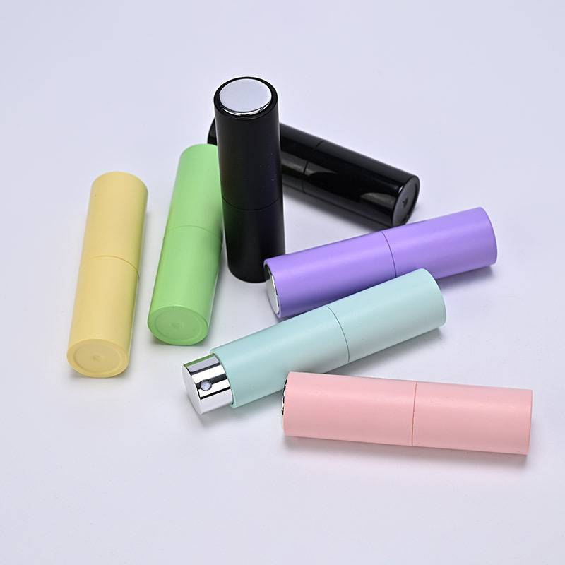 5ml rotierende Flasche Parfümflasche Macaron Farbsprühflasche Tragbare Probenflasche Duftflasche_voghion.com