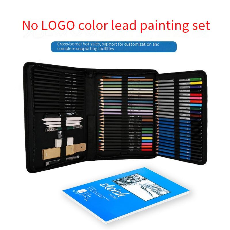 Set di matite colorate in legno professionali da 120 colori - Matite da disegno di alta qualità per schizzi, ombreggiature e colorazione - Pigmenti vivaci e resistenti_voghion.com