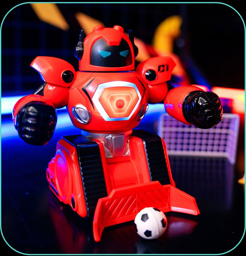 Boxningsrobot för 2 spelare - Interaktiv smart RC-stridsleksak för barn med fjärrkontroll_voghion.com
