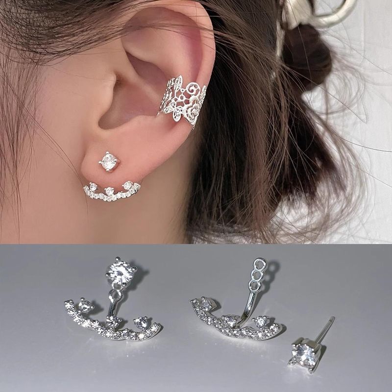 Orecchini a forma di piccola nicchia con zircone per donna, 2025, nuovi orecchini alla moda con micro intarsi, semplici e di alta qualità_voghion.com