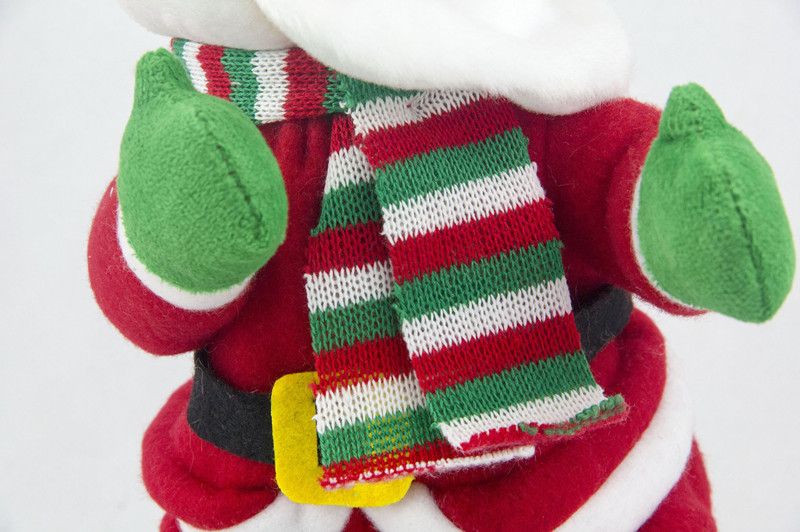 Dancing & Singing Santa Claus Plush Toy - Interactive Christmas Decoration With Shaking Butt For Kids & Holiday Parties_voghion.com