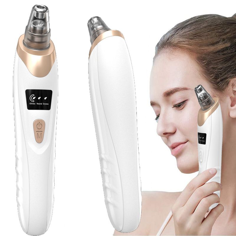 Sucção a vácuo elétrica cravo para cravo acne beleza instrumento para limpar o rosto poro cravo instrumento_voghion.com
