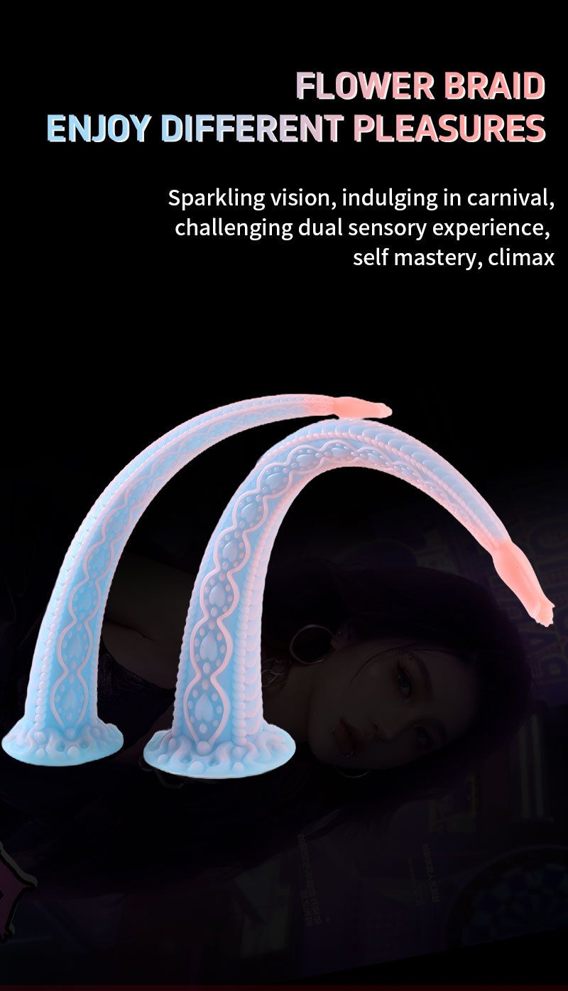 Seksproducten Rozententakel Masturbator Alien Simulatie Zachte Octopus Anale Plug Anale Strip Supergroot Superlang_voghion.com