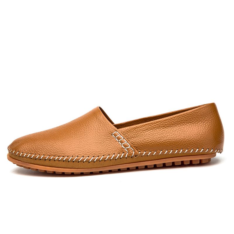 Men's Driving Moccasins Slip-On Loafers - Lightweight Breathable Casual Shoes With Rubber Sole, Comfortable For Daily Wear_voghion.com