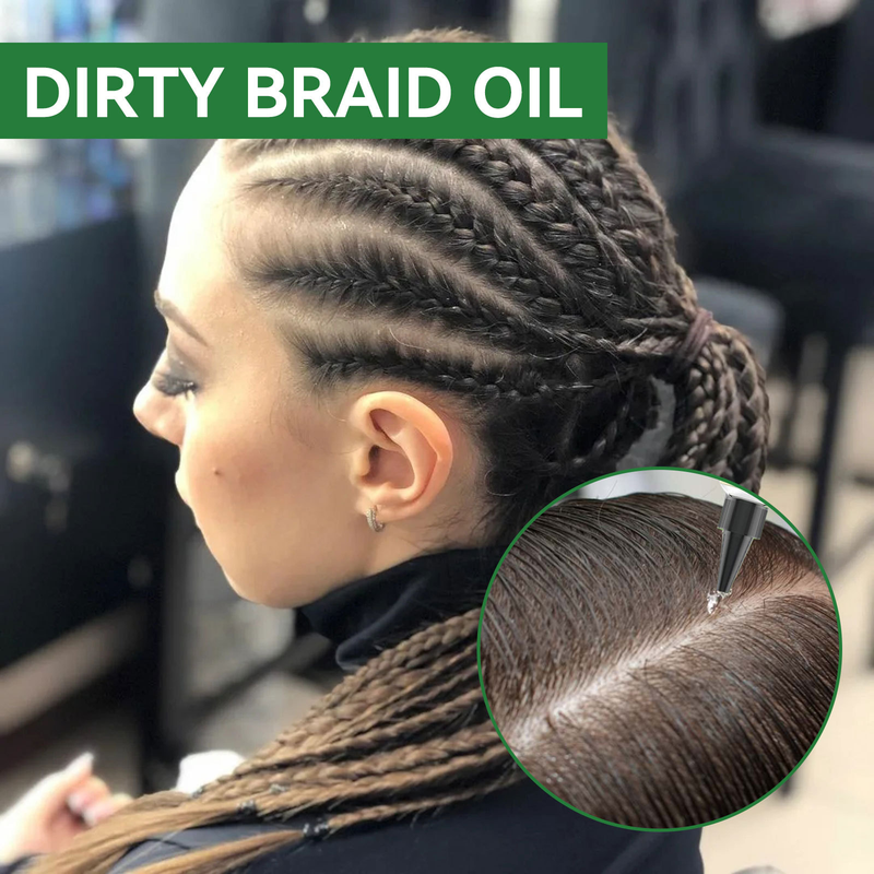Dense EELHOE Braid Hair Oil Deterge il cuoio capelluto, ammorbidisce i capelli, nutre previene la caduta, rinforza e ripara i capelli_voghion.com