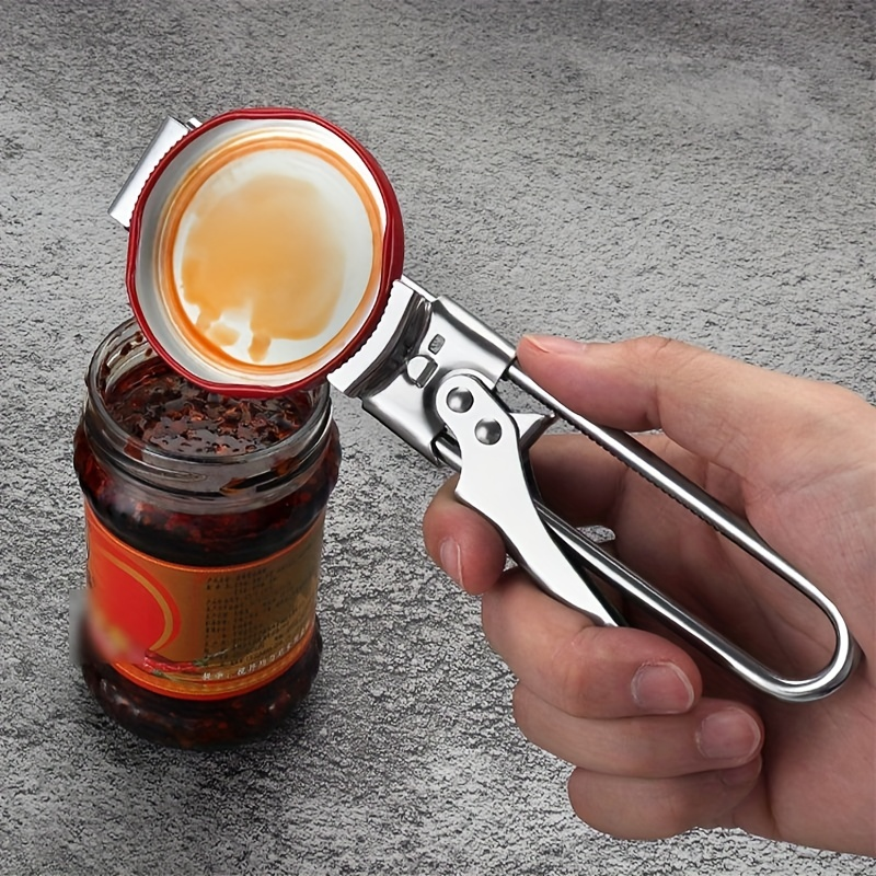 1pc Labor-saving Twist Cap Artifact Adjustable Can Opener Household Condiment Bottle Convenient Non-slip Bottle Opener Cap Opener Outdoor Camping_voghion.com