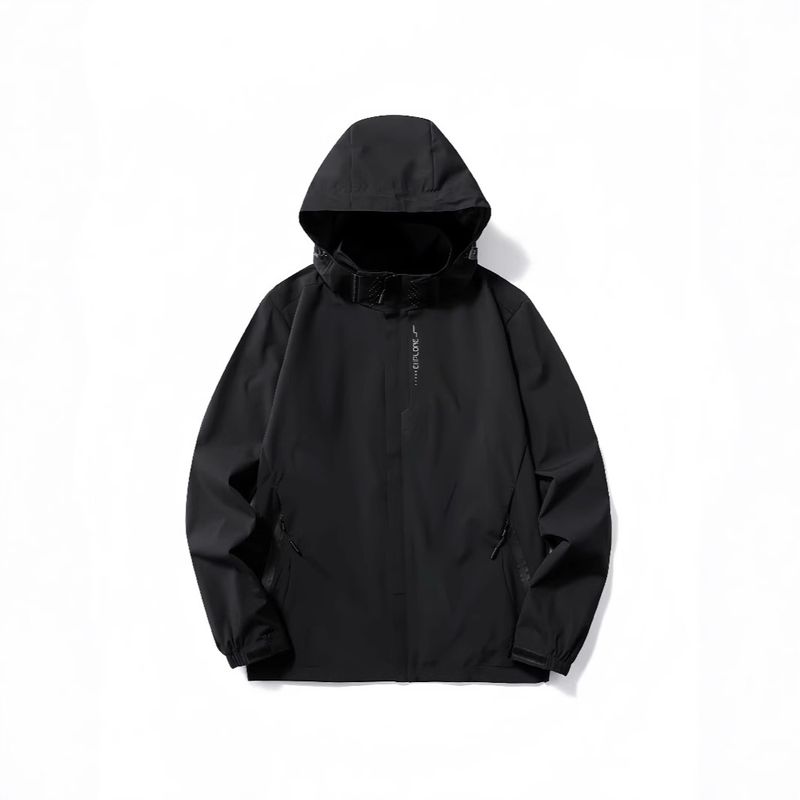Outdoor Windbreaker Autumn Winter Waterproof Windproof Men's Jacket Cardigan For Hiking Travel_voghion.com