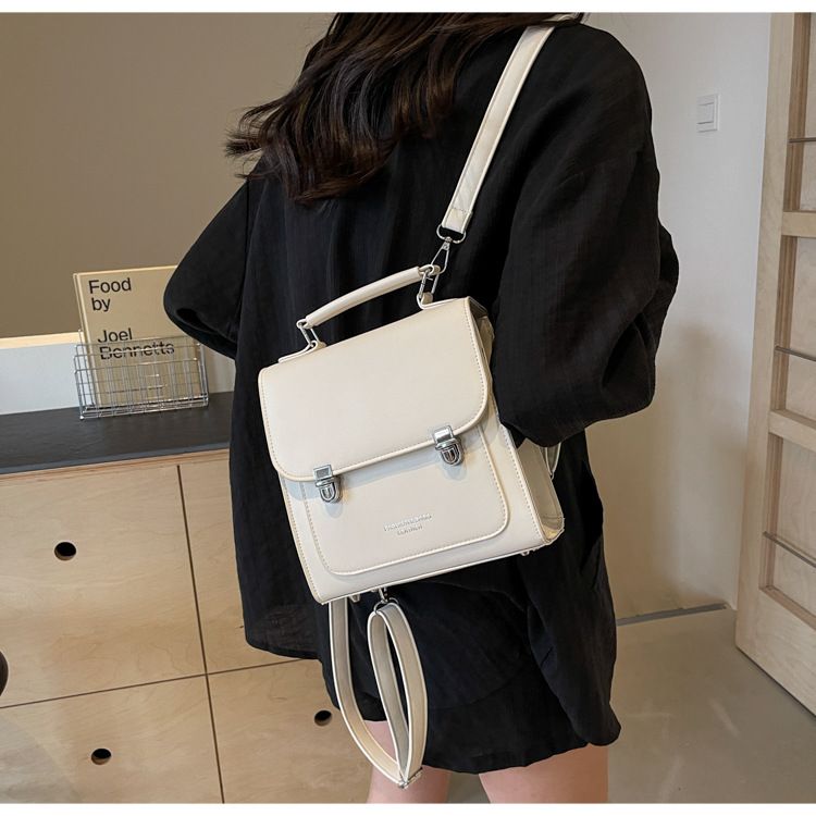 College Students Commuting Backpacks For Classes Women's Retro Versatile Handbags Trendy And Popular Single Shoulder Bags_voghion.com