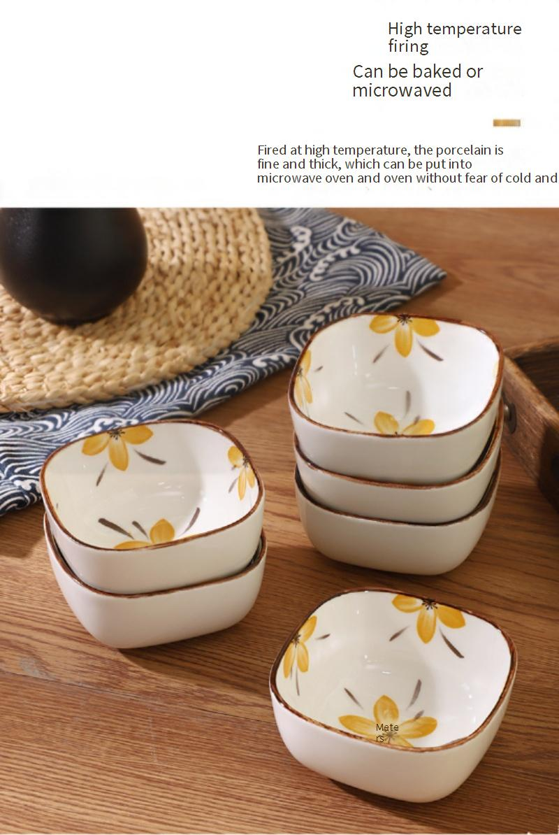 Conjunto de 6 tigelas de cerâmica para condimentos, pequenas tigelas para mergulhar molho de soja, 2,5 polegadas, laváveis em micro-ondas, para sushi, bolinhos, panela quente, estilo minimalista_voghion.com