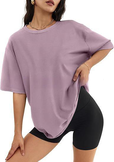 Maglietta basic casual estiva da donna_voghion.com