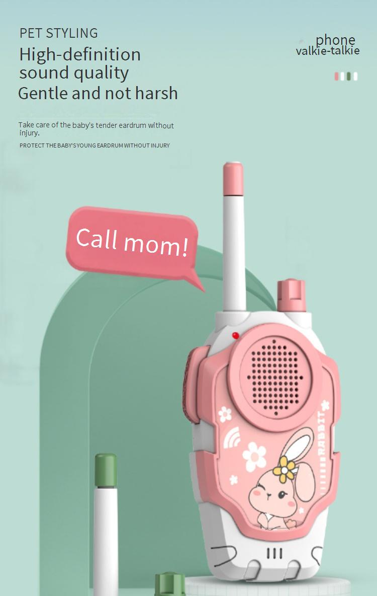 Walkie Talkie Children's Walkie Talkie Toys Wireless Pager One To One Baby Outdoor Boy And Girl Interactive Pager_voghion.com