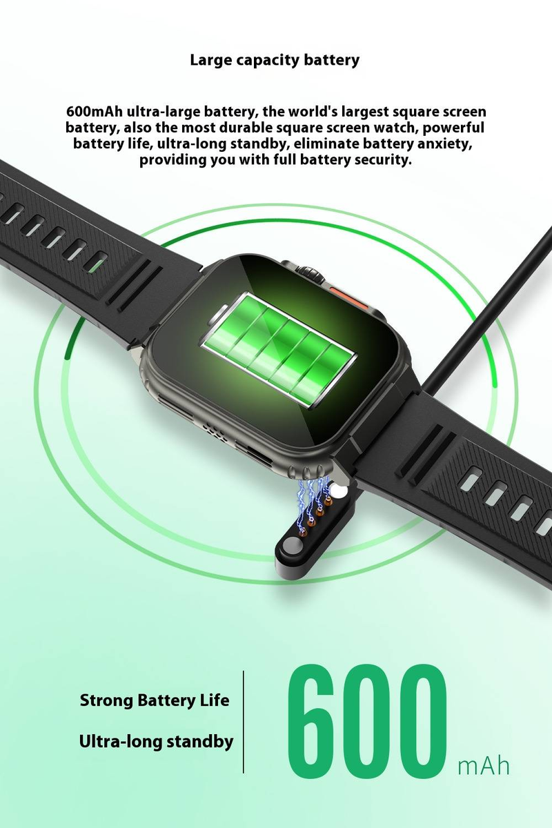Bluetooth Arama, Yerel Müzik Çalma ve Çoklu Spor Modları, AMOLED Ekran, Kalp Atış Hızı ve Uyku Takibi, 42 mm Unisex Tasarıma Sahip A70 Akıllı Saat_voghion.com