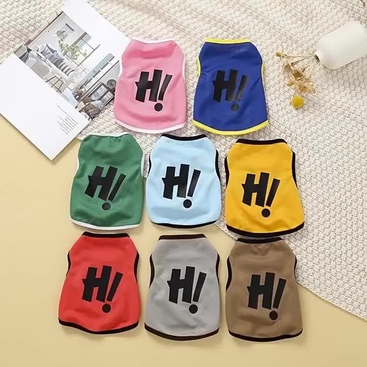Summer Thin Vest Breathable Small Dogs, Clothes For Chihuahuas, French Bulldogs, Puppy Clothes, Dog Accessories By PawParty Store_voghion.com