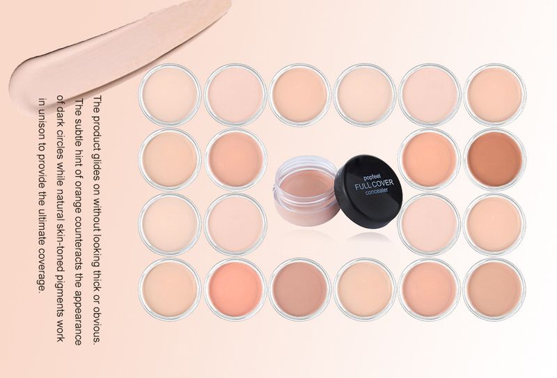 Concealer Popfeel Single Color Mini Concealer To Cover Facial Acne Marks, Freckles, Dark Circles Under The Eyes And Brighten The Skin Tone_voghion.com