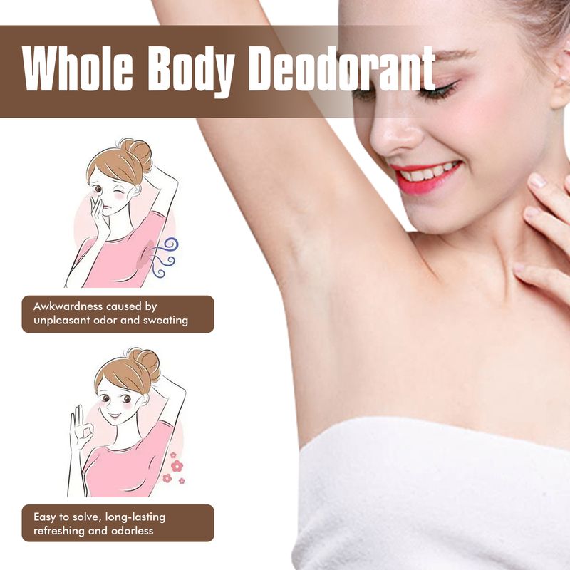 OceAura Whole Body Deodorant, Clean Armpit Sweat Odor Mild Refreshing Deodorant Stick_voghion.com