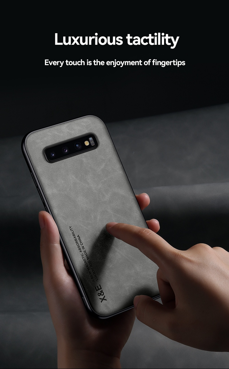 Luxury Leather Case For Samsung Galaxy S8 S9 Plus S10E Cover Silicone Protection Phone Case For Samsung S10 Plus S10 + C_voghion.com