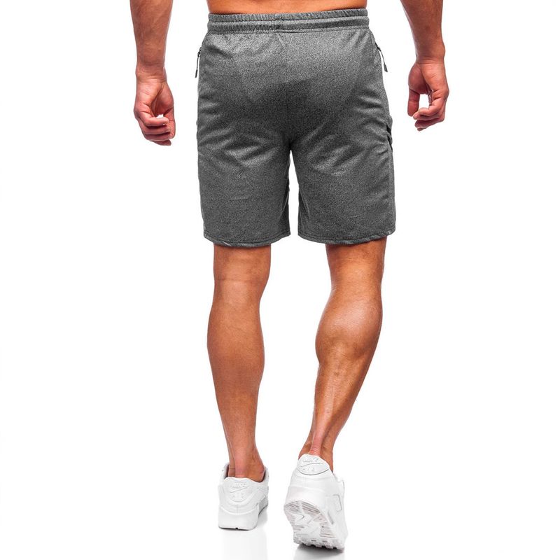 Pantaloncini sportivi da uomo a cinque quarti, pantaloncini casual da calcio e da corsa_voghion.com