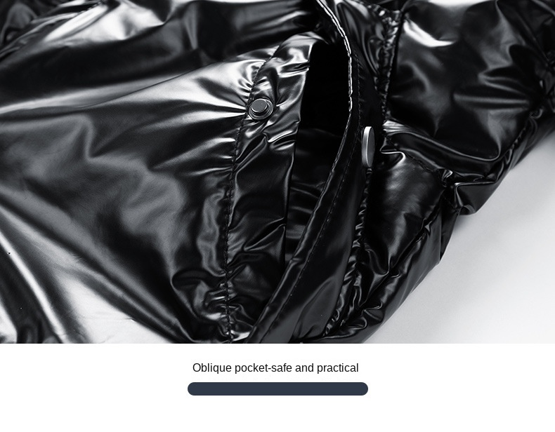 Fashion trend men's loose cotton jacket thickened waterproof windproof cotton jacket winter jacket men's 2023 hot models_voghion.com