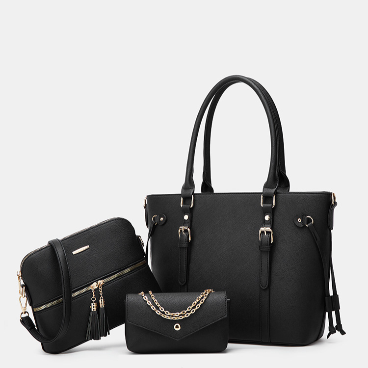 Sieviešu Simple Trend Fashion Viss atbilst sieviešu somas trīsdaļīgs komplekts_voghion.com