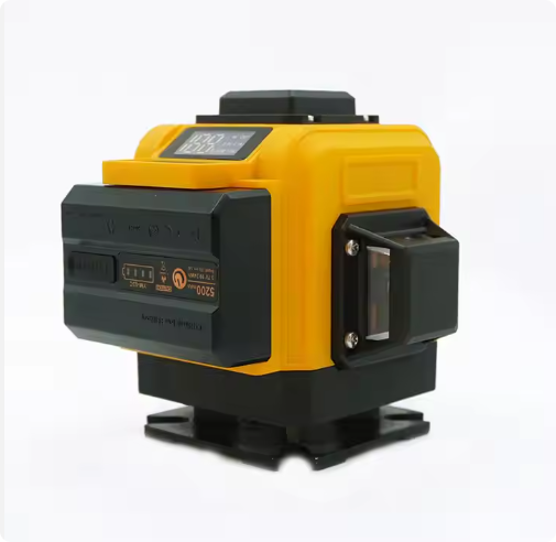 3D Laser Level 12 Line Green Beam Laser Level 360°Rotary Self-Leveling Indoor Outdoor Measure Tool_voghion.com