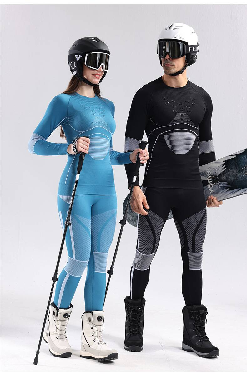 NOKO-Nieuw 4.0 Energieverhogend sportski-ondergoed voor heren en dames, snel drogend, warm compressieondergoed voor de winter_voghion.com