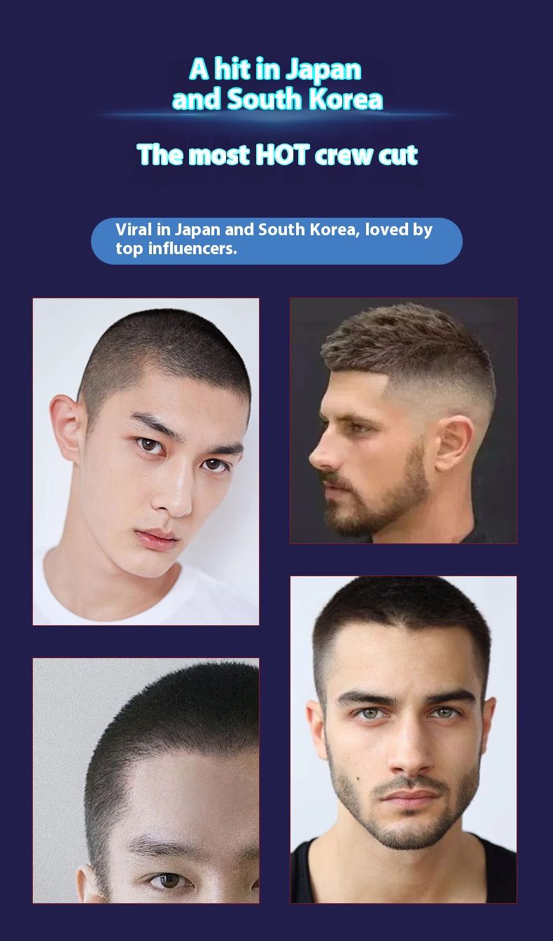 Professioneller kabelloser Haarschneider für Männer und Frauen – Ultraleise (38 dB), wiederaufladbar, 5 verstellbare Kämme, Klinge aus Edelstahl, wasserdicht_voghion.com