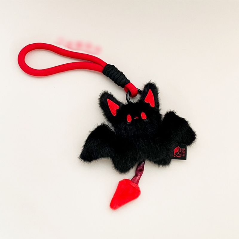 Halloween Bat Round Dark Little Devil Plush Toy Doll Gift_voghion.com