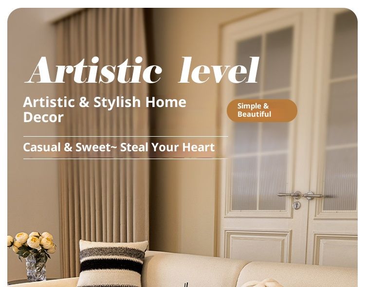 Chenille Sofa Cushion Covers – Non-Slip Striped Seat Pads For Sectional Sofas (3 Colors, 20+ Sizes, Minimalist Style)_voghion.com