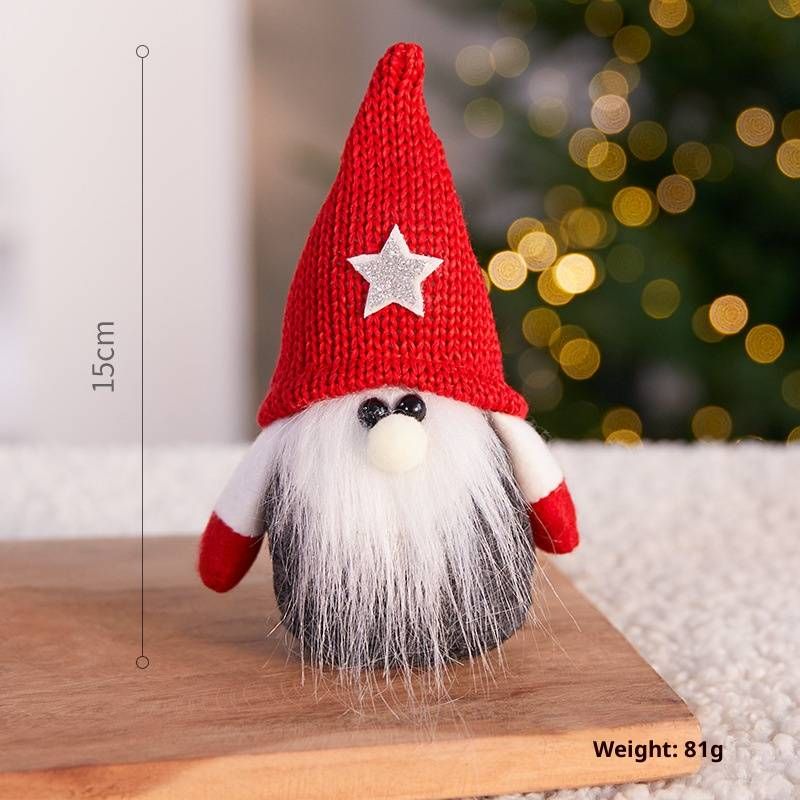 Eşsiz Şapkalı Noel Cücesi Süslemeleri - Ev, Ofis ve Tatil Sergileri İçin Şenlikli İskandinav Tarzı Figürler_voghion.com