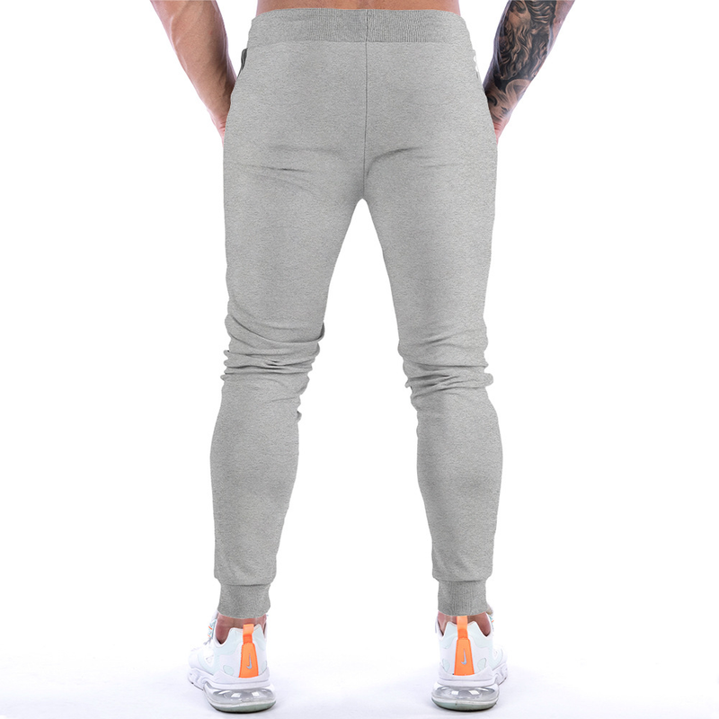 Pantaloni sportivi da fitness da uomo alla moda, nuovi e aderenti, casual e alla moda_voghion.com