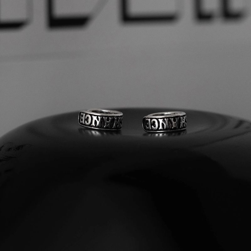 Clip Earrings For Men Without Pierced Ears, Neutral Niche, High End Earrings, Retro And Versatile, Cold Style Accessories_voghion.com