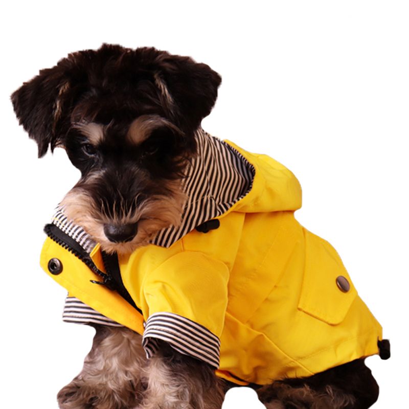 Waterproof Jacket, Raincoat, Pet Costume, Coat, Winter Warm Dog Clothes, French Bulldog, Windproof Coat For Large Dogs By PawParty Store_voghion.com