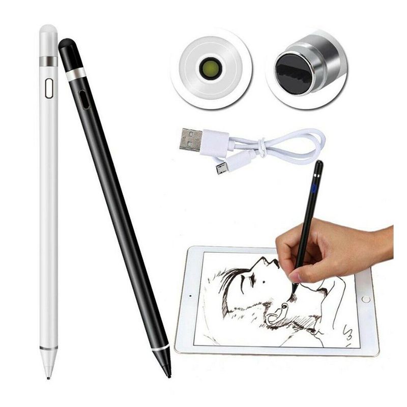 Stilou capacitiv universal pentru ecran tactil, stilou inteligent pentru sistemul IOS/Android, iPad, telefon, stylus, stilou tactil_voghion.com